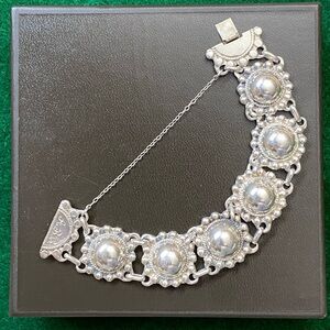 Vintage Mexico 925 Sterling Silver Bracelet